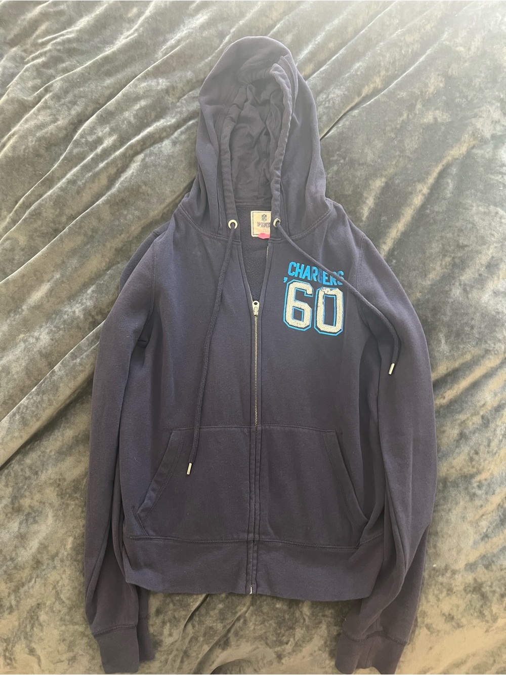 Pink NFL Chargers Hoodie